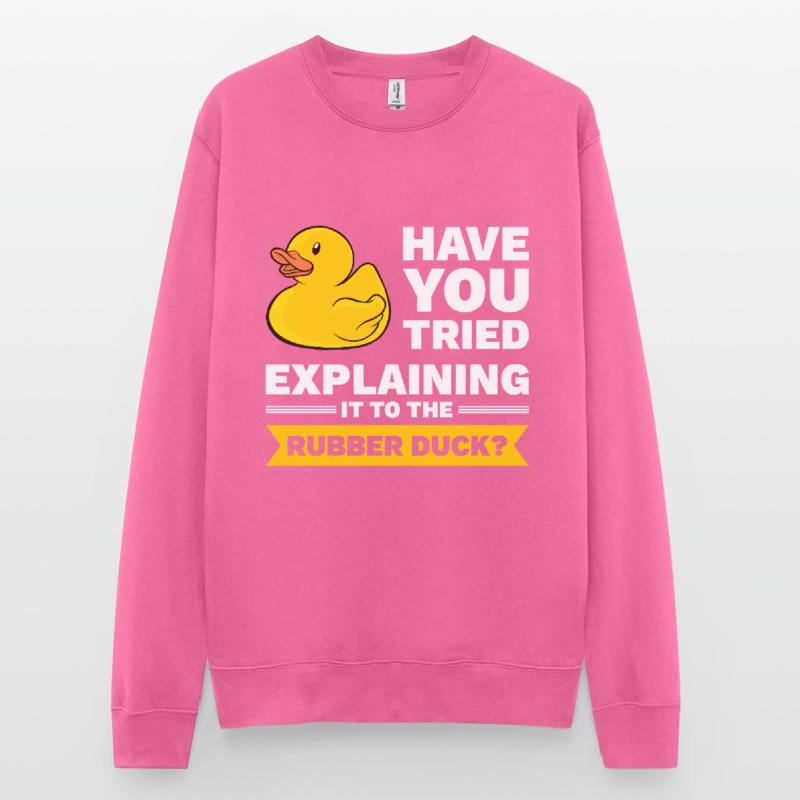 Programmierer Gummiente Debug Unisex Pullover