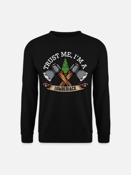 lumberjack - Unisex Sweatshirt - black