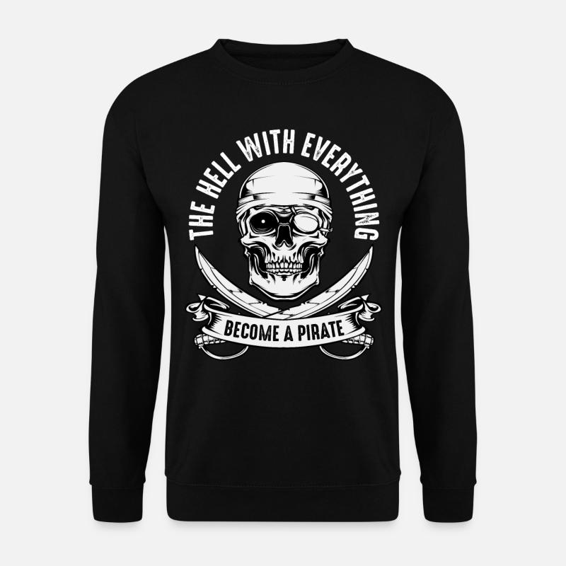 pirate - Unisex Sweatshirt - black