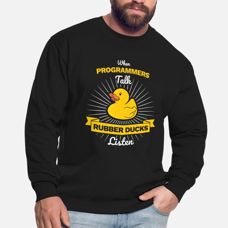 Programmeur Caoutchouc Debug Sweat-shirt Unisexe
