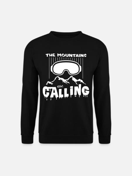 snowboard - Sweat-shirt Unisexe - noir