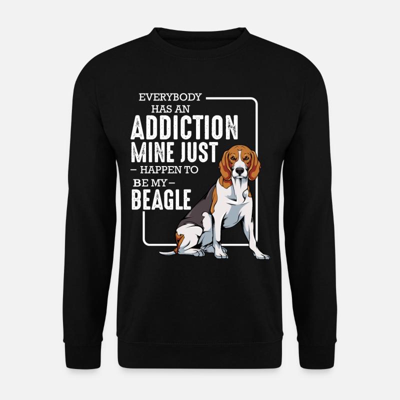 beagle - Unisex Sweatshirt - black