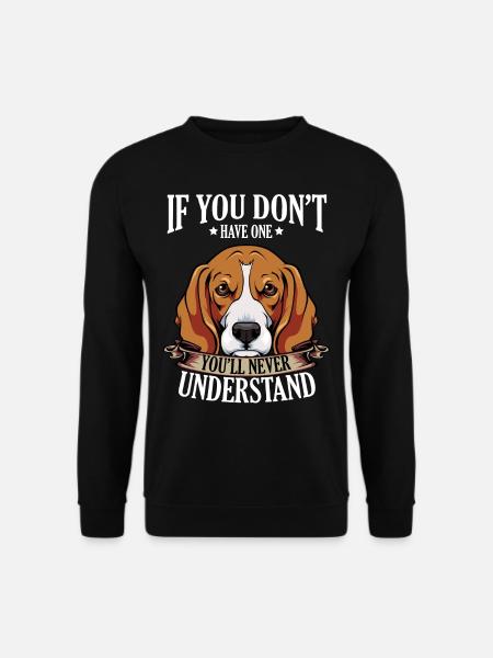 Beagle - Unisex Pullover - Schwarz