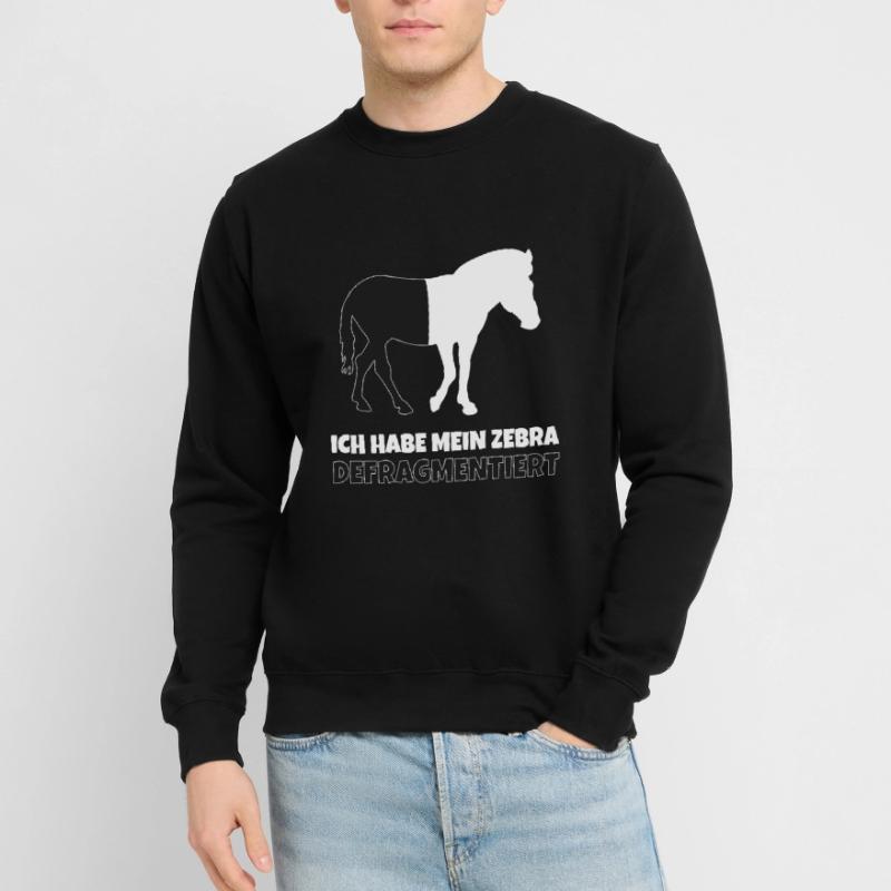 Zebra Defragmentiert - Programmierer Unisex Pullover