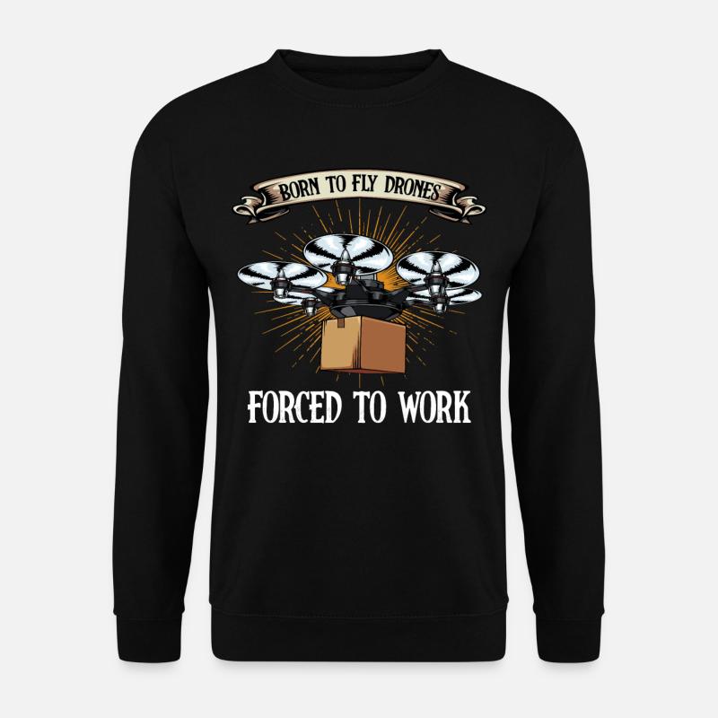 drones - Unisex Sweatshirt - black