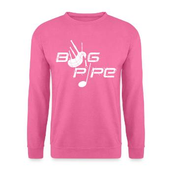 Dudelsack - Unisex Pullover - Pink - Vorne