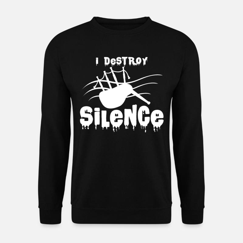 Dudelsack - Unisex Pullover - Schwarz