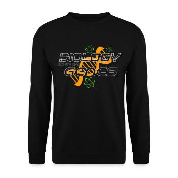 Biologie - Sweat-shirt Unisexe - noir - Devant - Alina (178cm) & Michal (187cm)