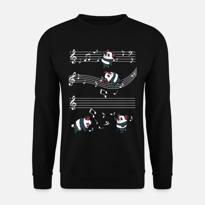 panda - Unisex Sweatshirt - black