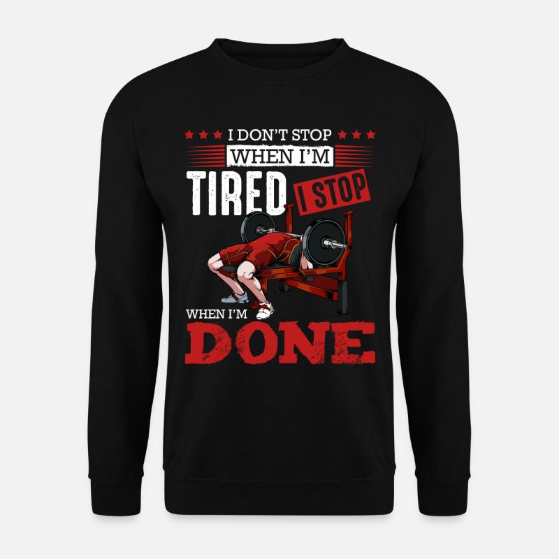 Bodybuilder - Unisex Pullover - Schwarz