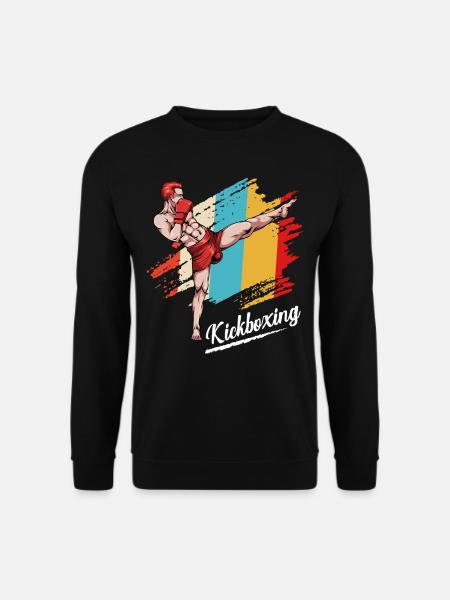 kickboxing - Sweat-shirt Unisexe - noir
