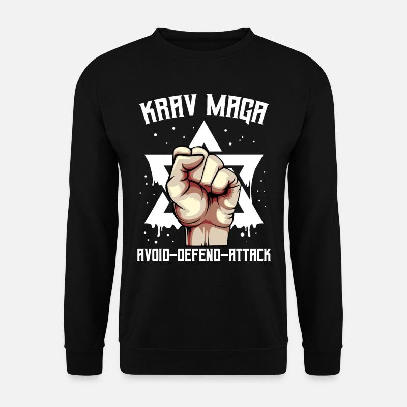 Krav Maga - Unisex Sweatshirt - black