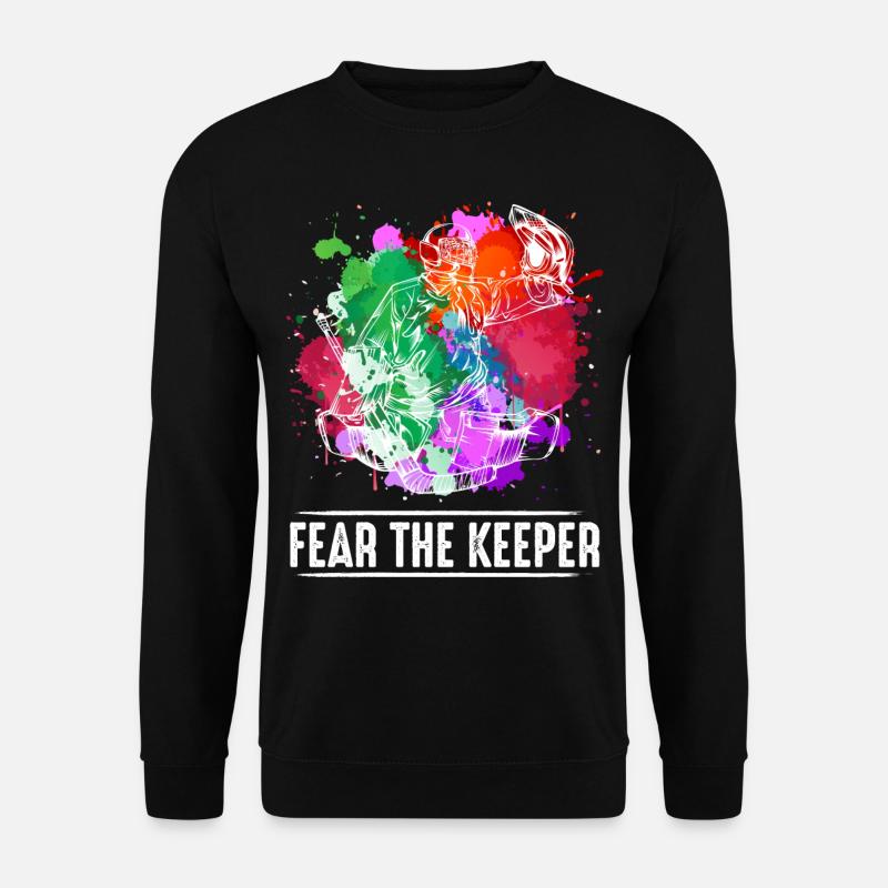 Eishockey - Unisex Pullover - Schwarz