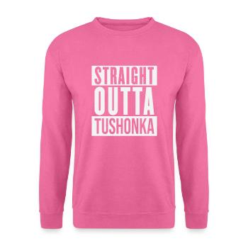 STRAIGHT OUTTA TUSHONKA - OPACHKI! - Unisex Pullover - Pink - Vorne
