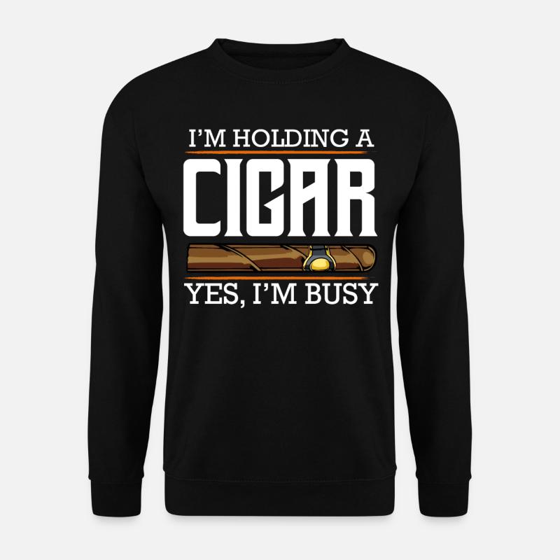 cigar - Unisex Sweatshirt - black