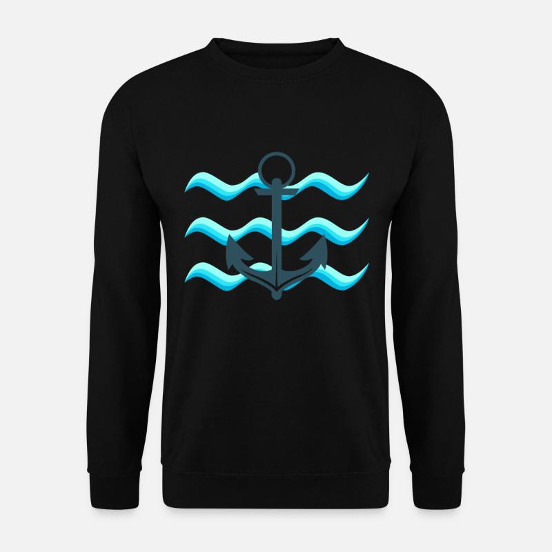 Segeln - Unisex Pullover - Schwarz