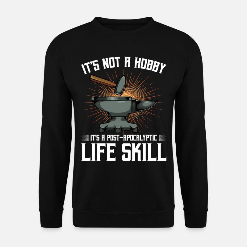Schmied - Unisex Pullover - Schwarz