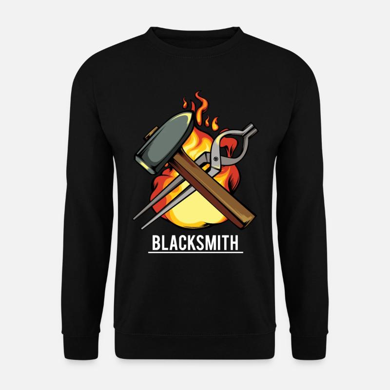 Schmied - Unisex Pullover - Schwarz