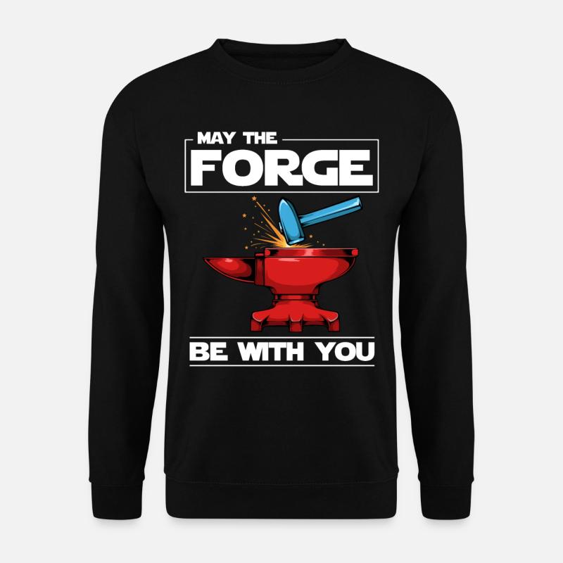 forgeron - Sweat-shirt Unisexe - noir