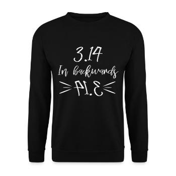 Wissenschaft - Unisex Pullover - Schwarz - Vorne - Alina (178cm) & Michal (187cm)
