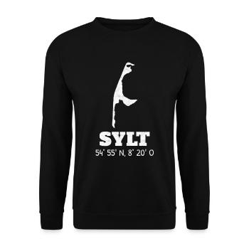 Sylt coordonne les voyages de vacances sur l'île de la mer du Nord - Sweat-shirt Unisexe - noir - Devant - Alina (178cm) & Michal (187cm)