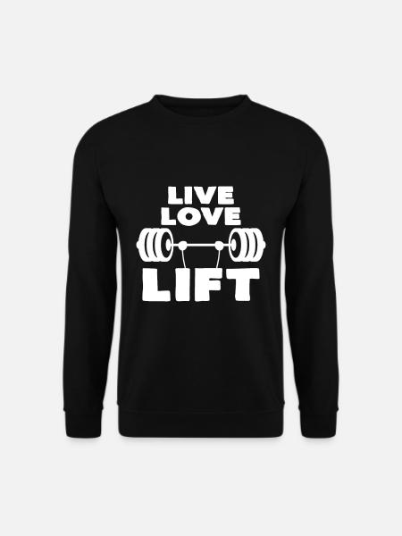 dumbbell - Unisex Sweatshirt - black