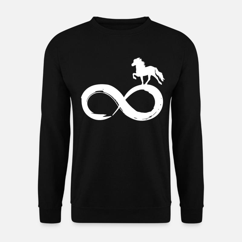 Islaender Forever Infinity - Sweat-shirt Unisexe - noir