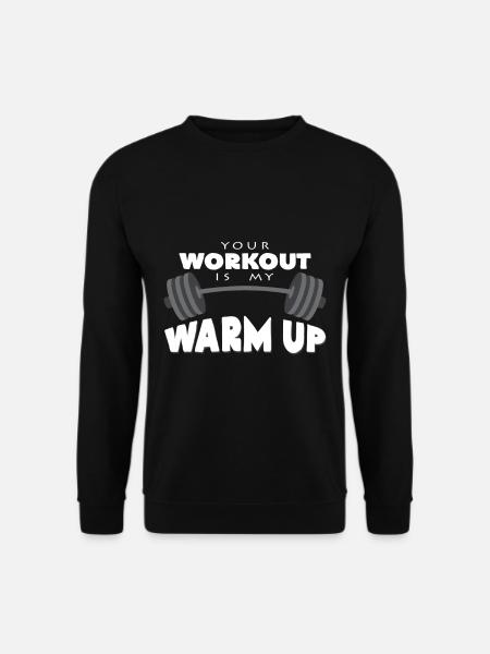 dumbbell - Unisex Sweatshirt - black