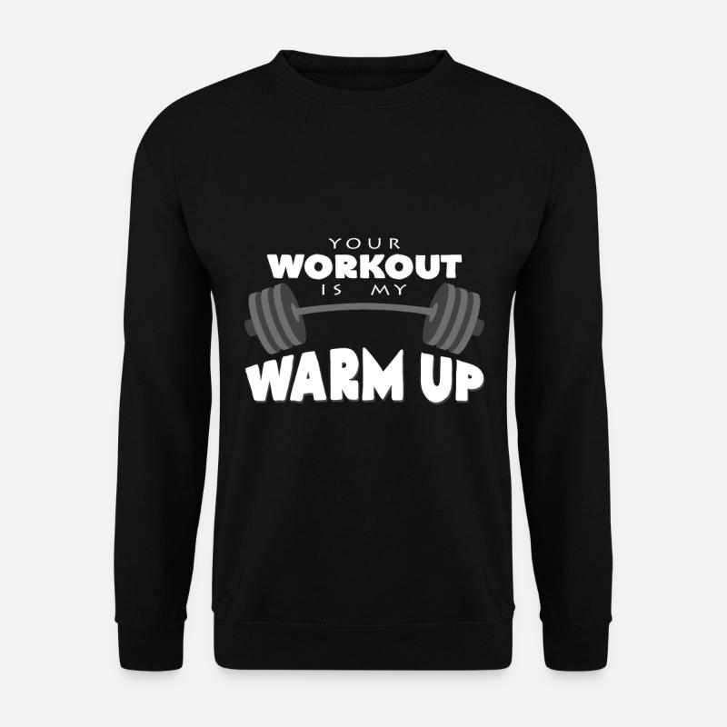 dumbbell - Unisex Sweatshirt - black