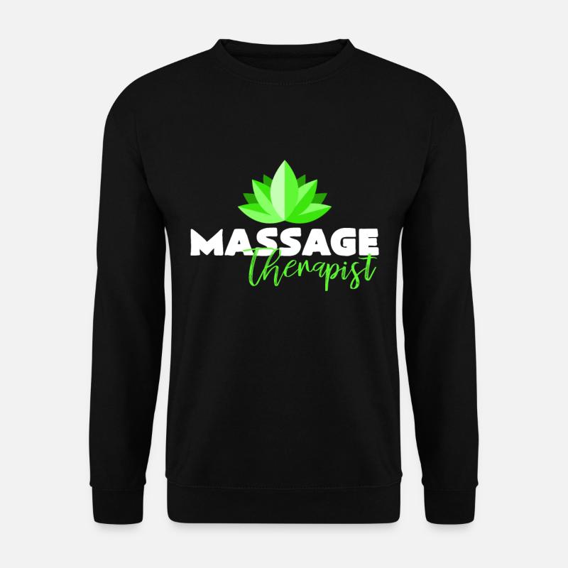 massage - Unisex Sweatshirt - black
