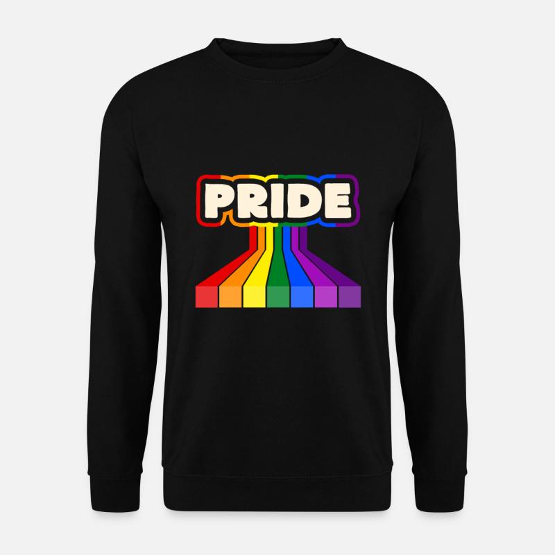 Gay Pride - Unisex Pullover - Schwarz