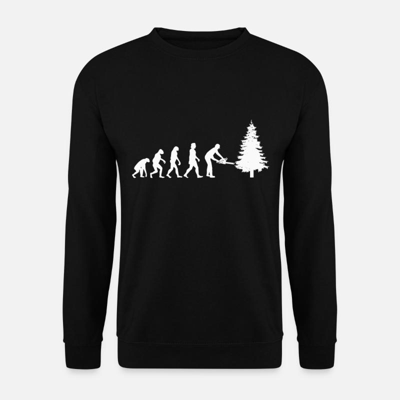 Tronçonneuse à tronçonneuse Evolution - Sweat-shirt Unisexe - noir