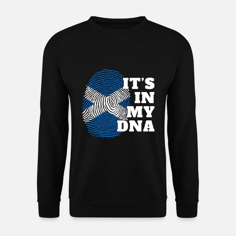 It's in my DNA Scotland origin Scottish - Unisex Sweatshirt - black