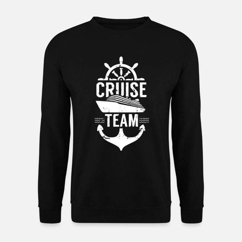 Kapitän Kreuzfahrten Kreuzfahrt Team Kreuzfahrer - Unisex Pullover - Schwarz