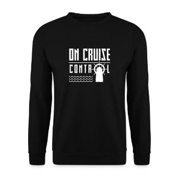 Kreuzfahrt - Unisex Pullover - Schwarz - Vorne - Alina (178cm) & Michal (187cm)
