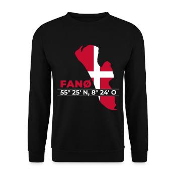 Fanö Danemark coordonne ses vacances - Sweat-shirt Unisexe - noir - Devant - Alina (178cm) & Michal (187cm)