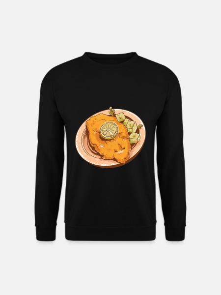 Wiener Schnitzel - Unisex Pullover - Schwarz