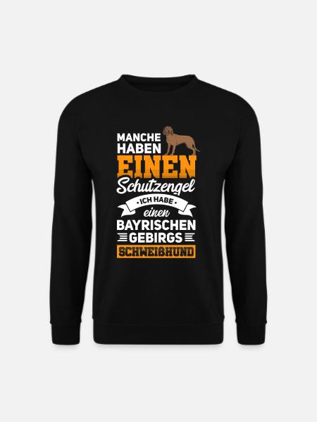Bayerischer Gebirgsschweisshund BGS Jagdhund - Unisex Pullover - Schwarz