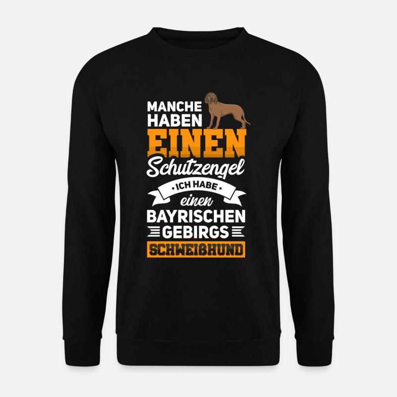 Bayerischer Gebirgsschweisshund BGS Jagdhund - Unisex Pullover - Schwarz