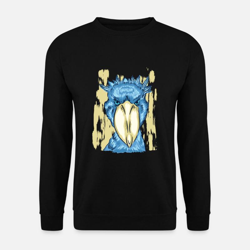 Shoebill bird gift - Unisex Sweatshirt - black