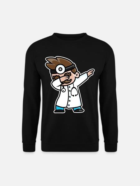 Drôle docteur docteur dab tendance dabbing dance - Sweat-shirt Unisexe - noir