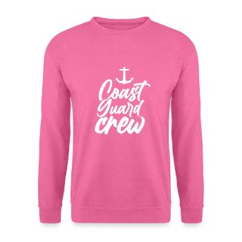 Coast Guard Crew Coast Guard Coastal Profession - Unisex Sweatshirt - pink - Front