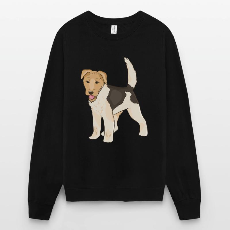 Foxterrier Drahthaar Glatthaar Hund Geschenkidee Unisex Pullover