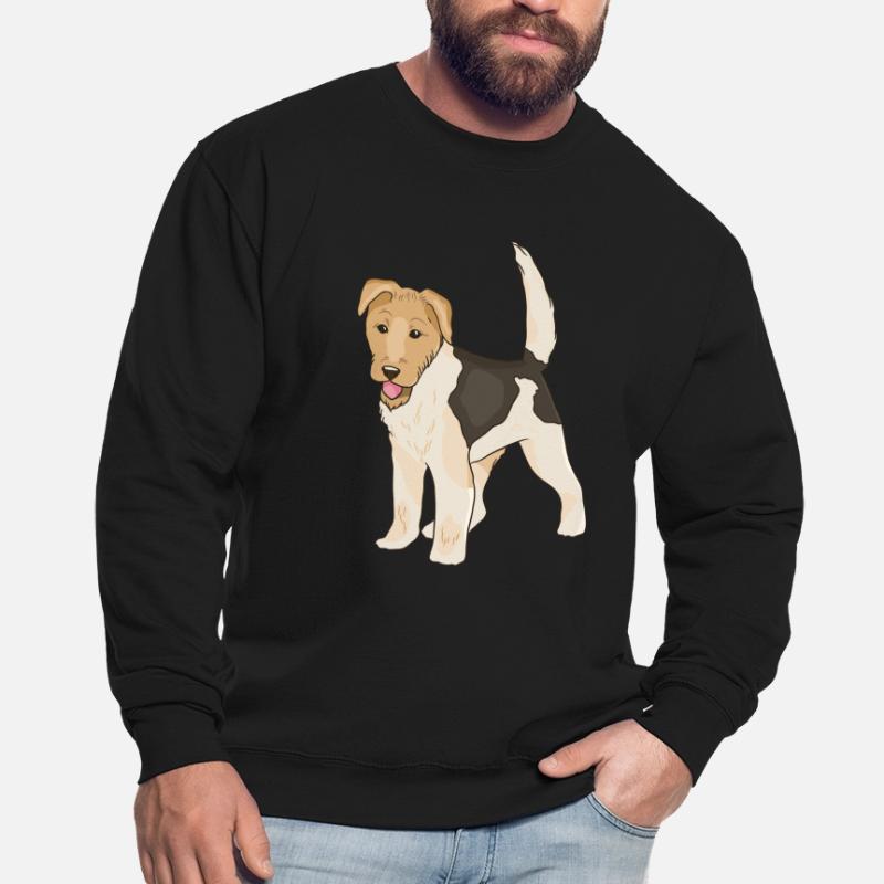 Foxterrier Drahthaar Glatthaar Hund Geschenkidee Unisex Pullover