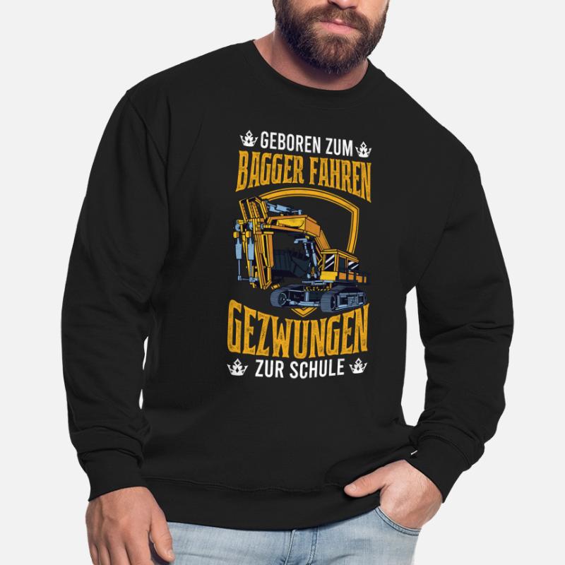 Baggerführer Bagger Spruch Baggerfahrer Geschenk Unisex Pullover
