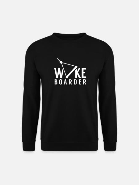 Wakeboarder Drôle Wakeboard Wakeboard Eau - Sweat-shirt Unisexe - noir