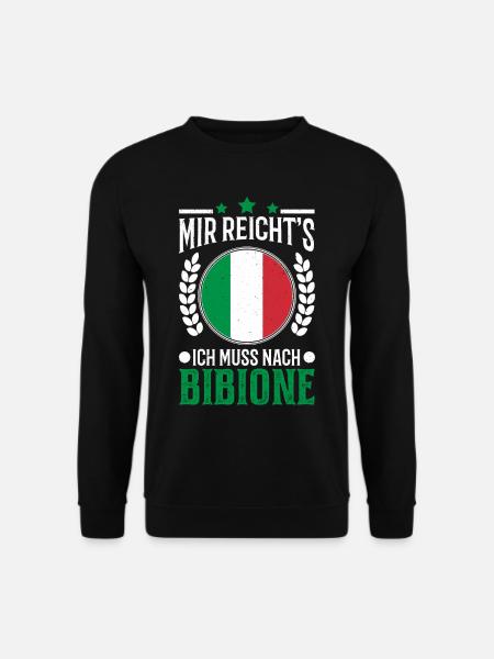 Mir reichts Ich muss nach Bibione Urlaub Geschenk - Unisex Pullover - Schwarz