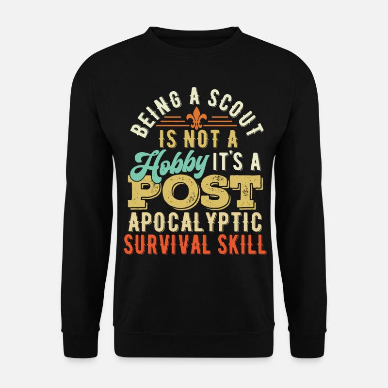 Scouting Leader Scouting Gift - Unisex Sweatshirt - black