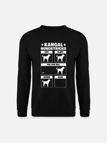 Kangal Hundetricks Hirtenhund Karabasch Tricks - Unisex Pullover - Schwarz