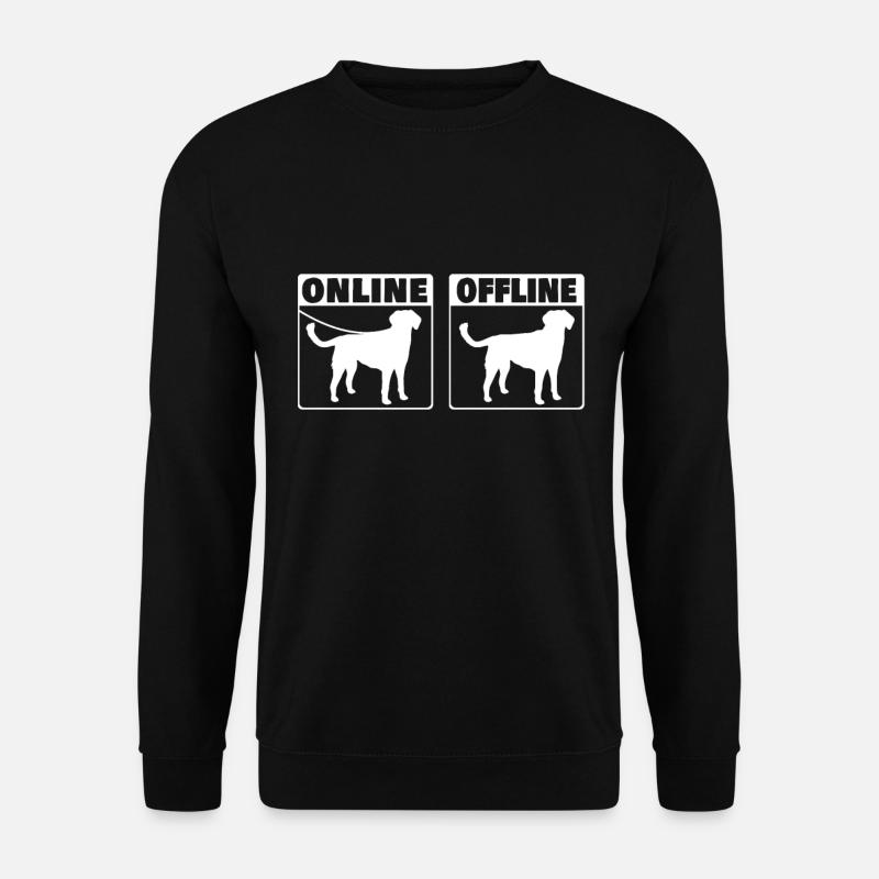Kleiner Münsterländer Online Hund Jagdhund - Unisex Pullover - Schwarz